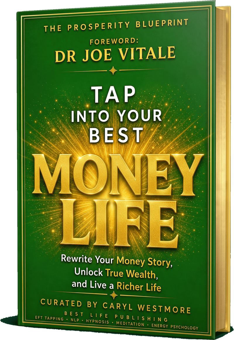 Tap Into Your Best Money Life — The Prosperity Blueprint, 3D book cover